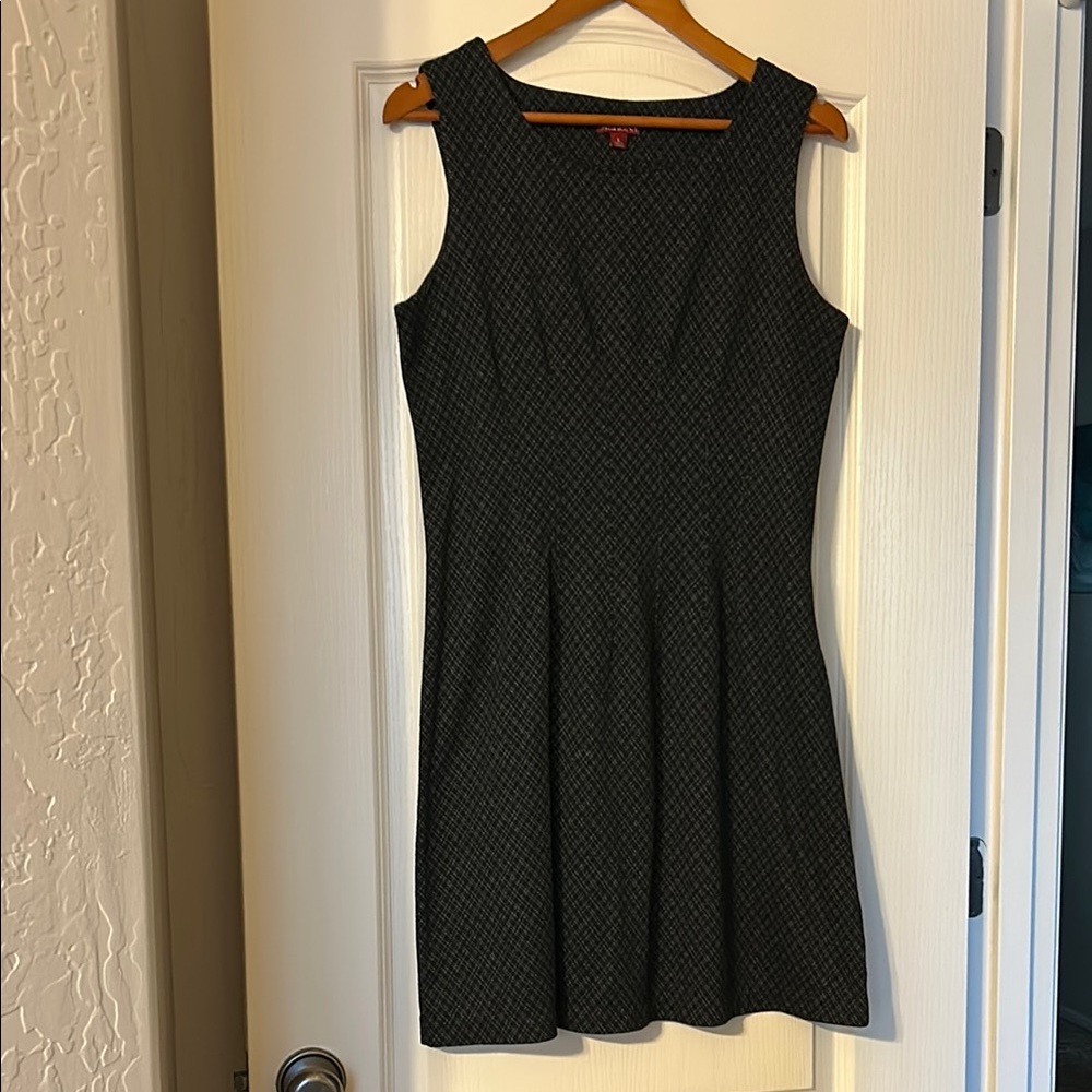 Merona Black Sleeveless Mini Dress Scoop Neck
